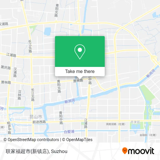 联家福超市(新镇店) map