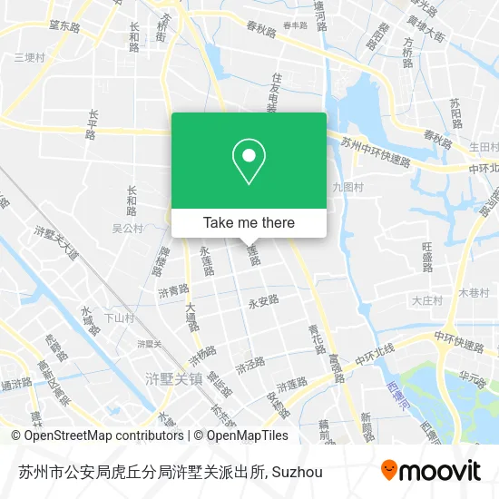 苏州市公安局虎丘分局浒墅关派出所 map