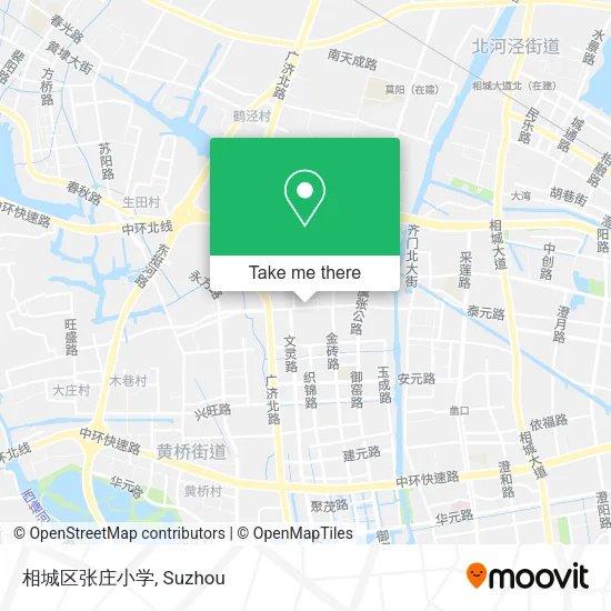 相城区张庄小学 map
