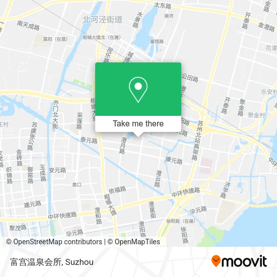 富宫温泉会所 map