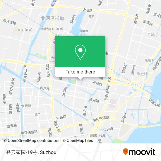 登云家园-19栋 map