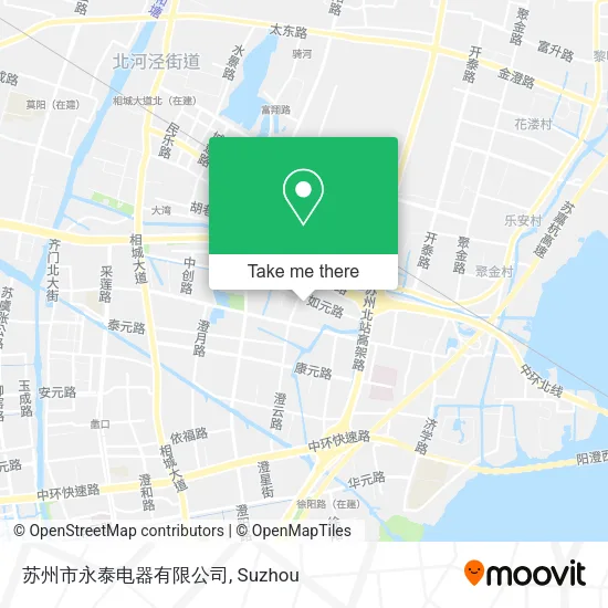 苏州市永泰电器有限公司 map