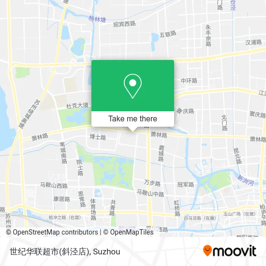 世纪华联超市(斜泾店) map