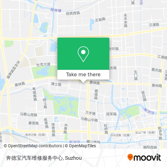 奔德宝汽车维修服务中心 map
