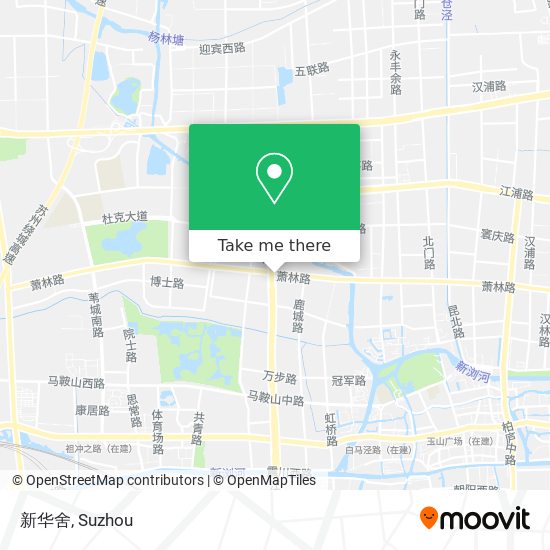 新华舍 map