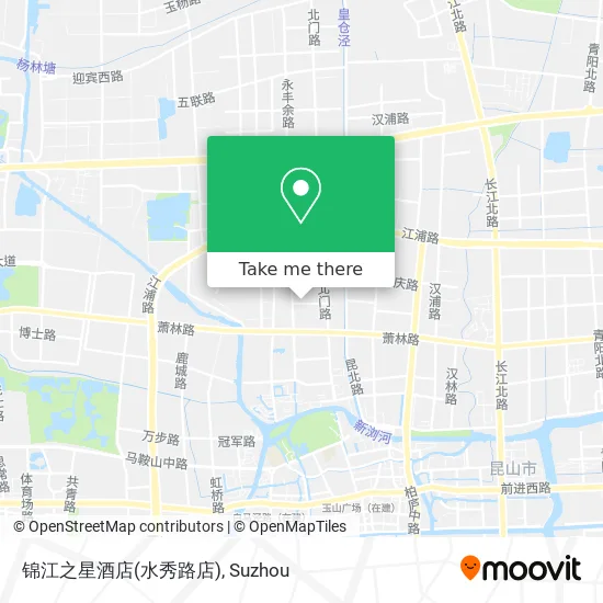 锦江之星酒店(水秀路店) map