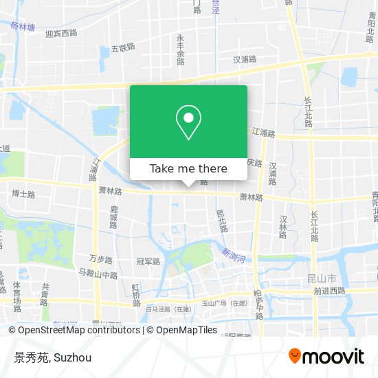 景秀苑 map