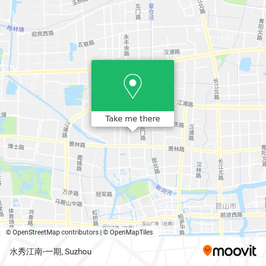 水秀江南-一期 map