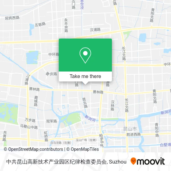 中共昆山高新技术产业园区纪律检查委员会 map