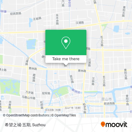 希望之城-五期 map
