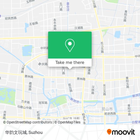 华韵文玩城 map