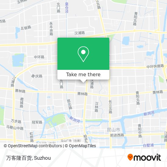 万客隆百货 map