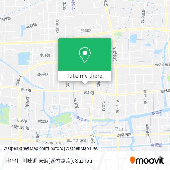 串串门川味调味馆(紫竹路店) map