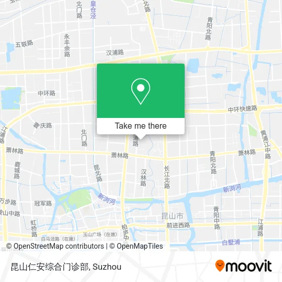 昆山仁安综合门诊部 map