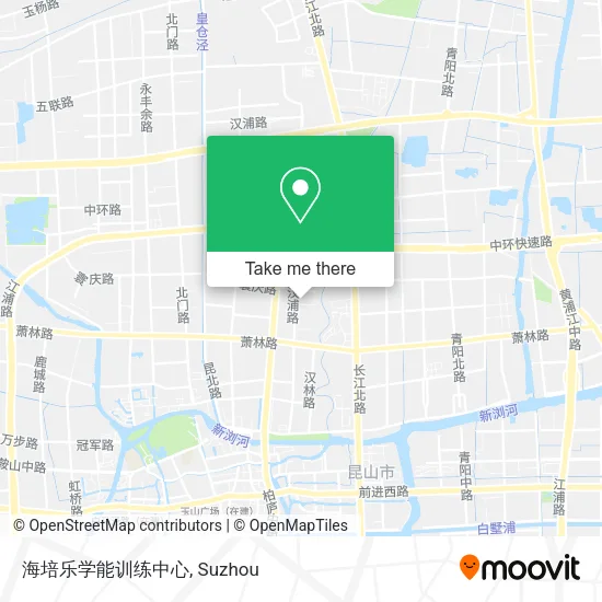 海培乐学能训练中心 map