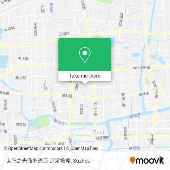 太阳之光商务酒店-足浴按摩 map
