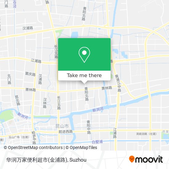 华润万家便利超市(金浦路) map