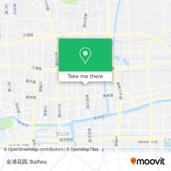 金浦花园 map