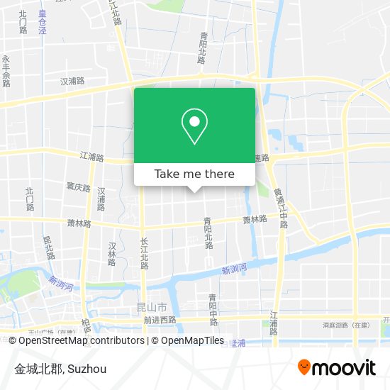 金城北郡 map