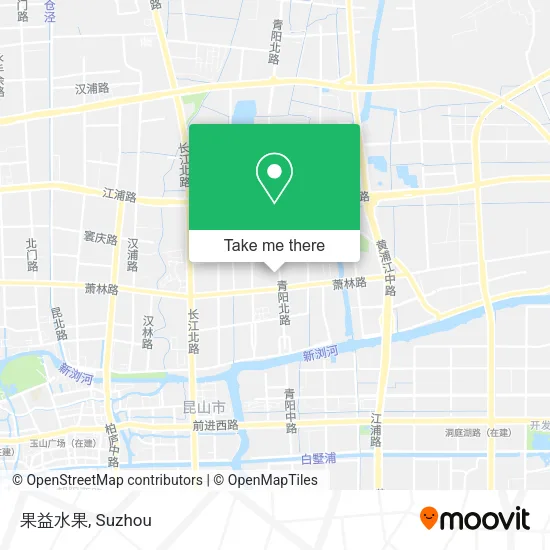 果益水果 map
