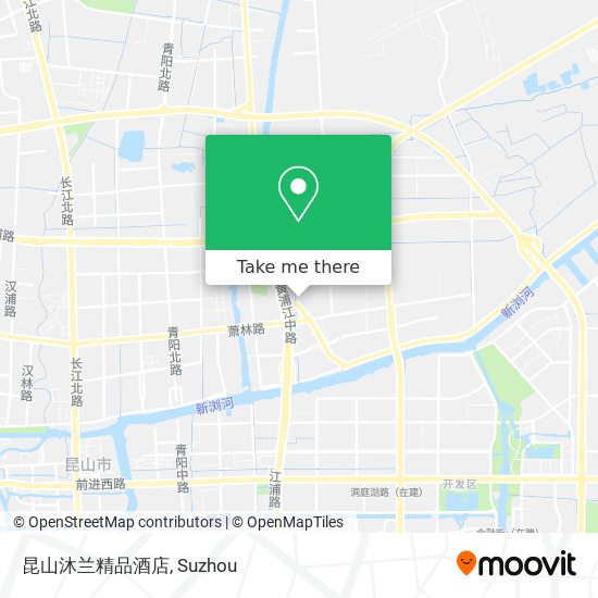 昆山沐兰精品酒店 map