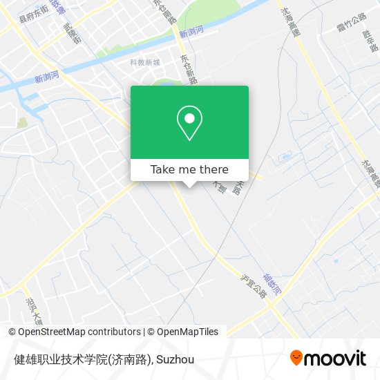 健雄职业技术学院(济南路) map