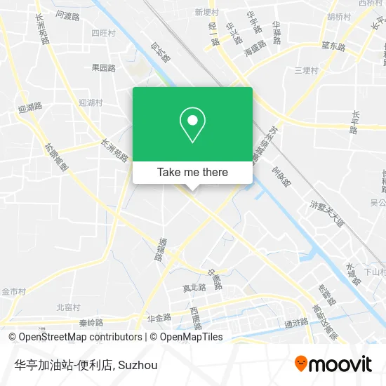 华亭加油站-便利店 map