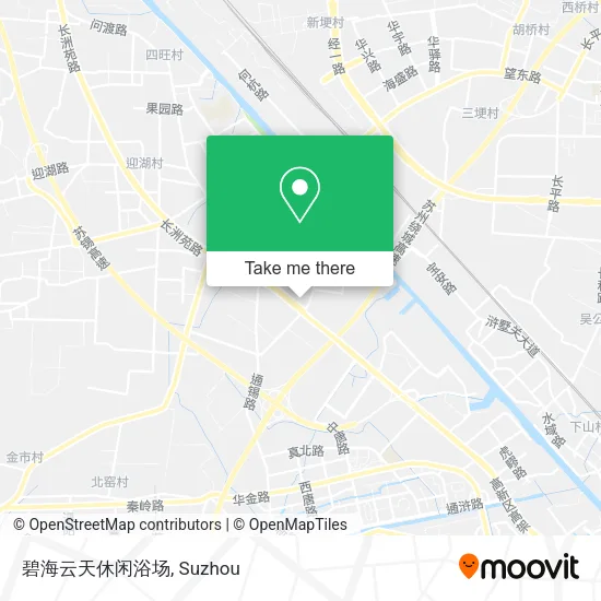 碧海云天休闲浴场 map