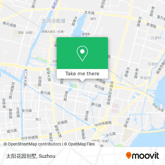 太阳花园别墅 map