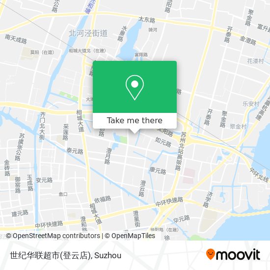 世纪华联超市(登云店) map
