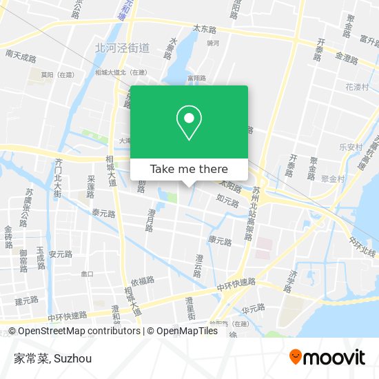 家常菜 map