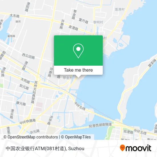 中国农业银行ATM(081村道) map