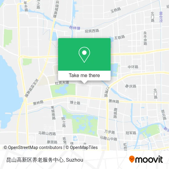昆山高新区养老服务中心 map