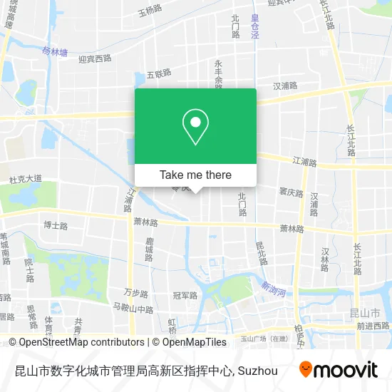 昆山市数字化城市管理局高新区指挥中心 map