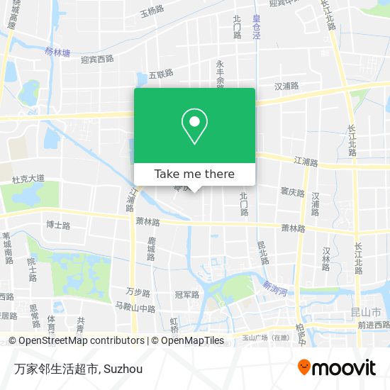 万家邻生活超市 map