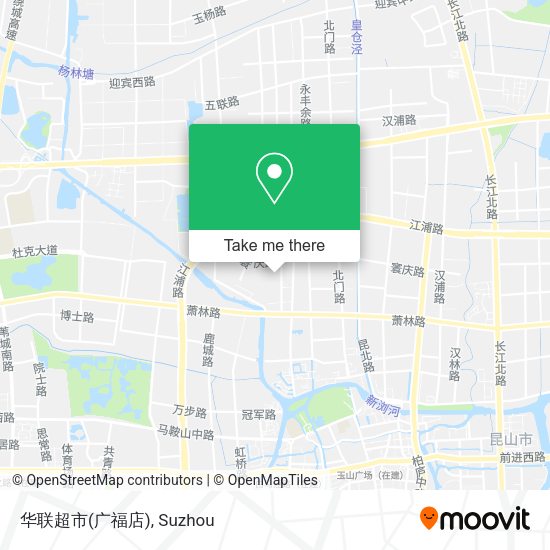 华联超市(广福店) map