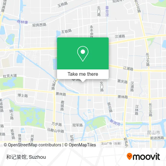 和记菜馆 map