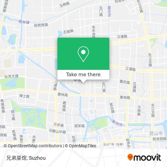 兄弟菜馆 map