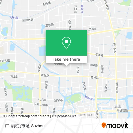 广福农贸市场 map