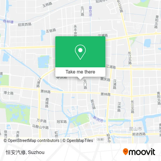 恒安汽修 map