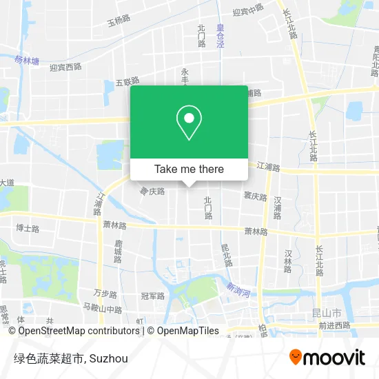 绿色蔬菜超市 map