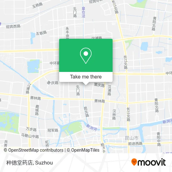 种德堂药店 map
