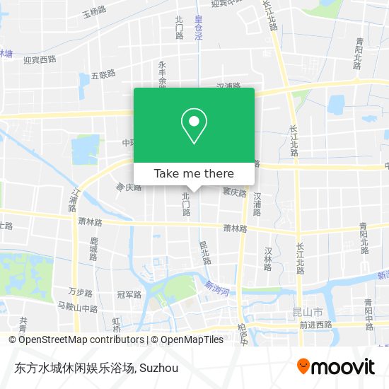 东方水城休闲娱乐浴场 map
