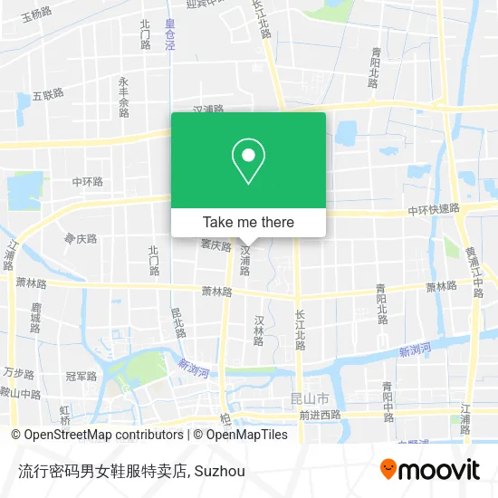 流行密码男女鞋服特卖店 map
