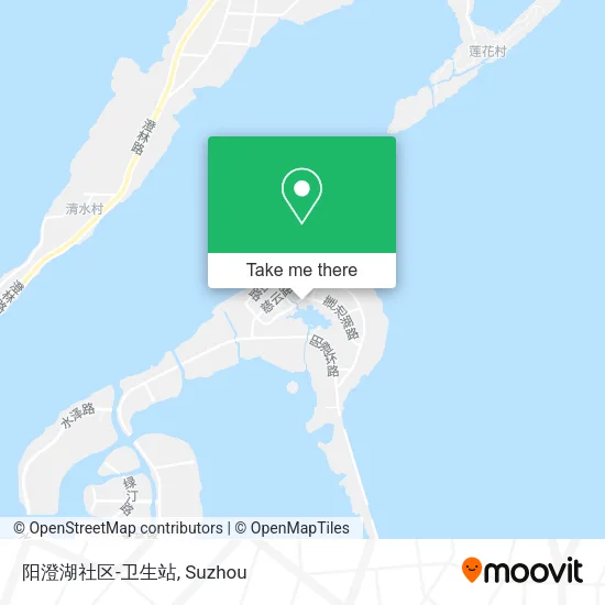 阳澄湖社区-卫生站 map