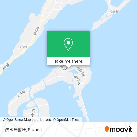 依水居蟹庄 map
