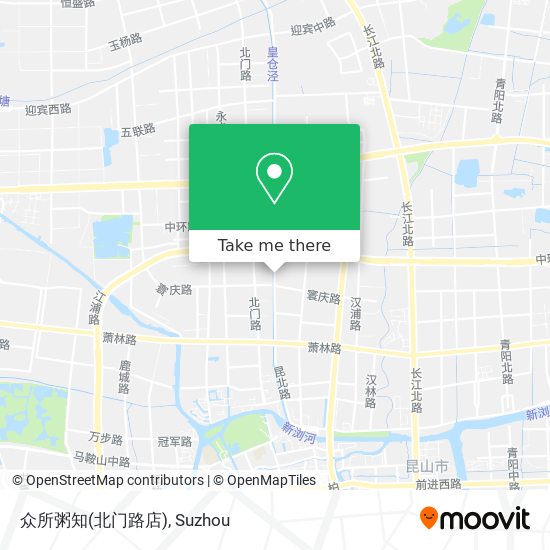 众所粥知(北门路店) map