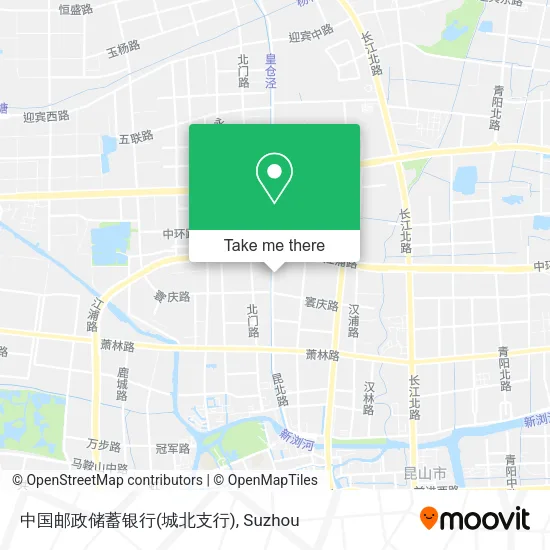 中国邮政储蓄银行(城北支行) map