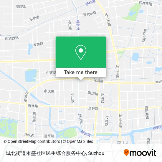 城北街道永盛社区民生综合服务中心 map