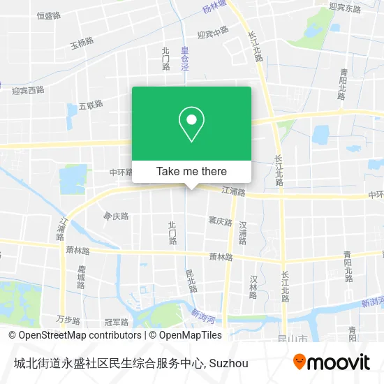 城北街道永盛社区民生综合服务中心 map